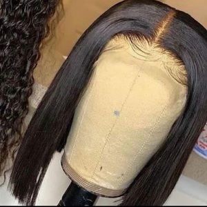 Short bob human hair